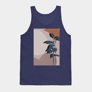 abtract leaves Tank Top